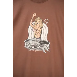 LAKOR Tinned Mermaid t-shirt - chicory coffee