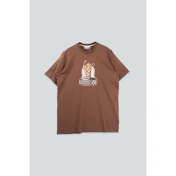LAKOR Tinned Mermaid t-shirt - chicory coffee