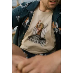 LAKOR Tinned Mermaid t-shirt - white pepper