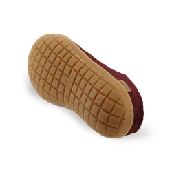 Glerups Tffel med natur gummisl - bordeaux