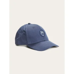 Knowledge Cotton Twill badge cap - total eclipse 