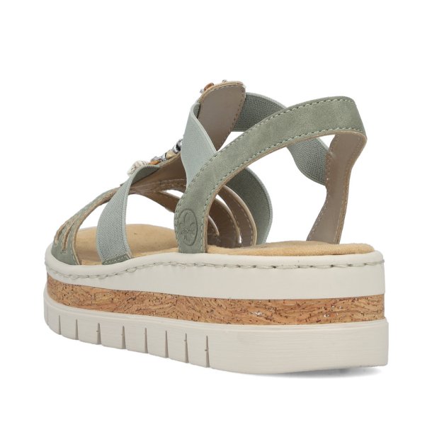 Rieker sandal - gr�n V4949-52