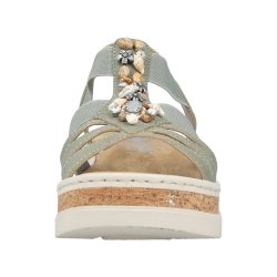 Rieker sandal - gr�n V4949-52