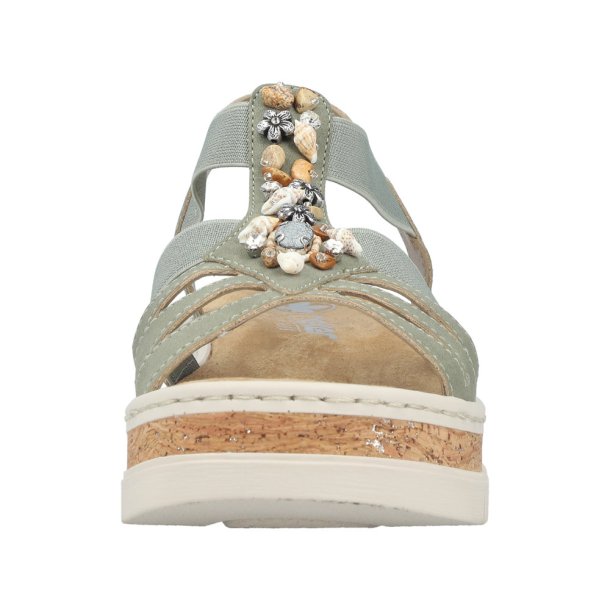 Rieker sandal - gr�n V4949-52