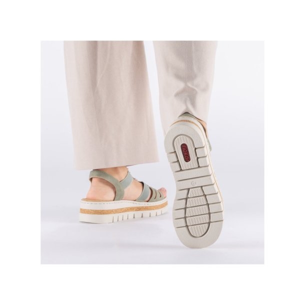 Rieker sandal - gr�n V4949-52