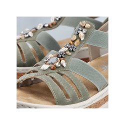 Rieker sandal - gr�n V4949-52