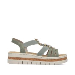 Rieker sandal - gr�n V4949-52