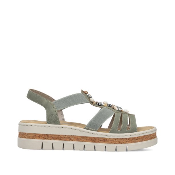 Rieker sandal - gr�n V4949-52