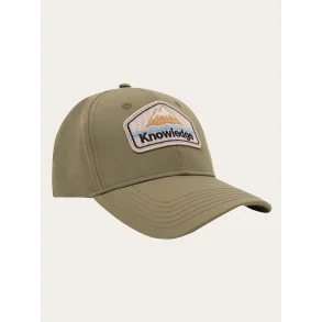 Knowledge Cotton Canvas Classic cap - burned olive  