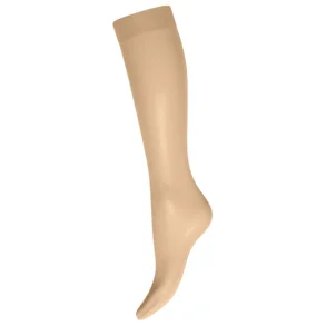 WOLDFORD individual 10 knee-highs - naturally light, mat look