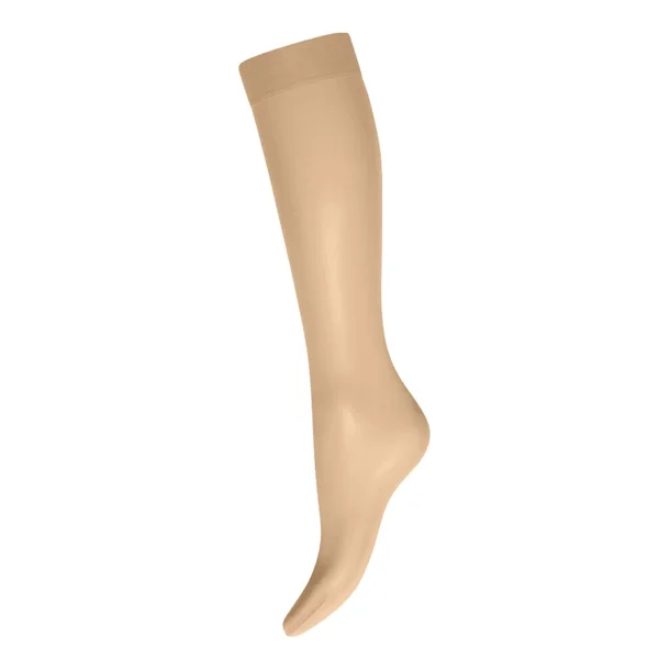 WOLDFORD individual 10 knee-highs - naturally light, mat look