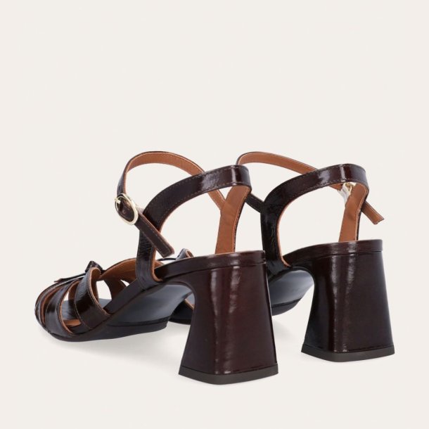 Billi Bi sandal m. h�l - brun A8635