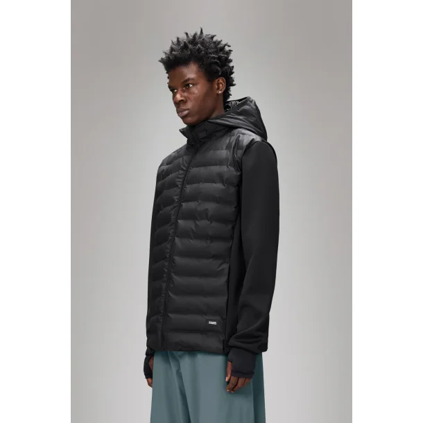 Rains Safi Fleece hybrid - sort 21930