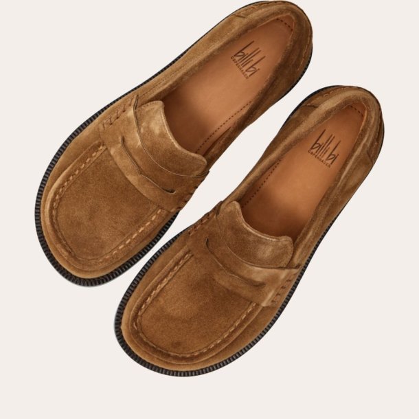 Billi Bi loafer - cognac suede A9010