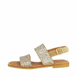 Angulus glitter sandal - guld 5814-101
