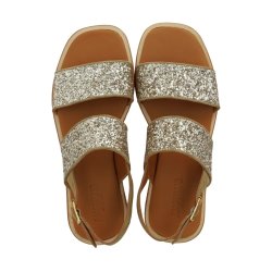 Angulus glitter sandal - guld 5814-101