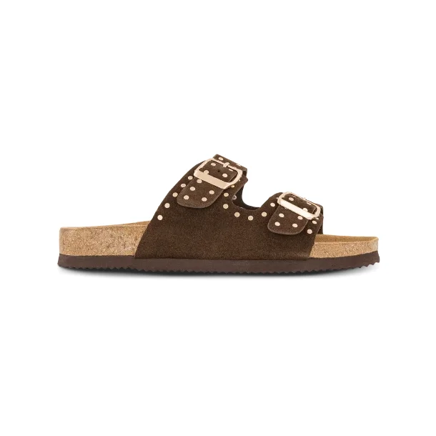 NO� sandal - brun m. nitter 20750