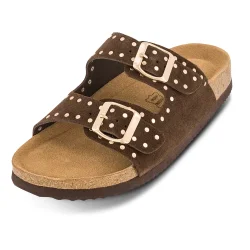 NO� sandal - brun m. nitter 20750