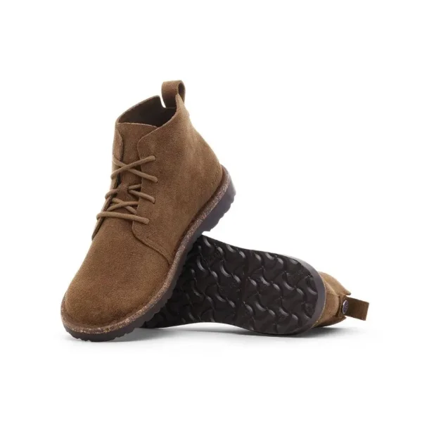 Birkenstock Uppsala mid suede leather - dark tea (smal) 