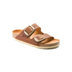 Birkenstock Arizona Big Buckle - Oiled Leather - Cognac (smal model) 