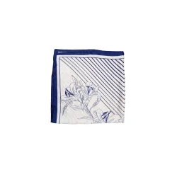 Black Colour BCTyra mini scarf - navy