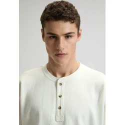 Lee Henley tee - hvid 11237671