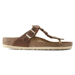 Birkenstock Gizeh Braided - Cognac (bred model) 