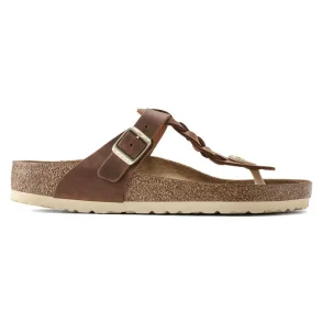 Birkenstock Gizeh Braided - Cognac (bred model) 