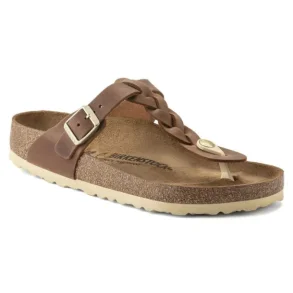 Birkenstock Gizeh braid - Cognac (bred model)