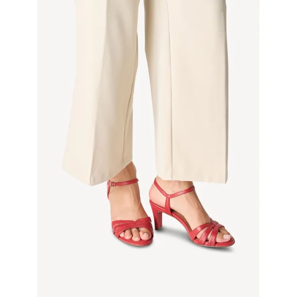 Tamaris sandal m. hl - red 1-28333-44