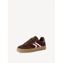 Tamaris sneaker  - bordeauxrd/brun 1-23723-44