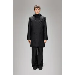 RAINS Nome long parka -black 