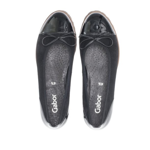 Gabor ballerina - navy 0410036