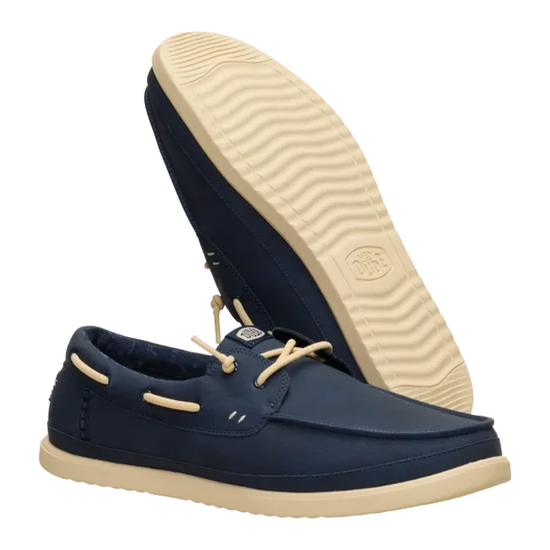 Hey Dude Harbor LO classic - navy blazer/boulder tan 