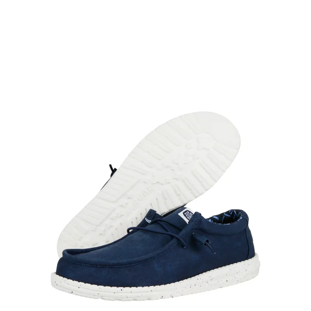 Hey Dude Wally strech canvas - navy 