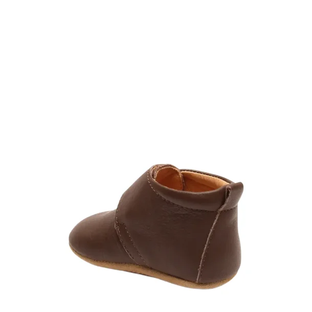 Bisgaard baby star  pre-walker hjemmesko - mrk brun 12301999