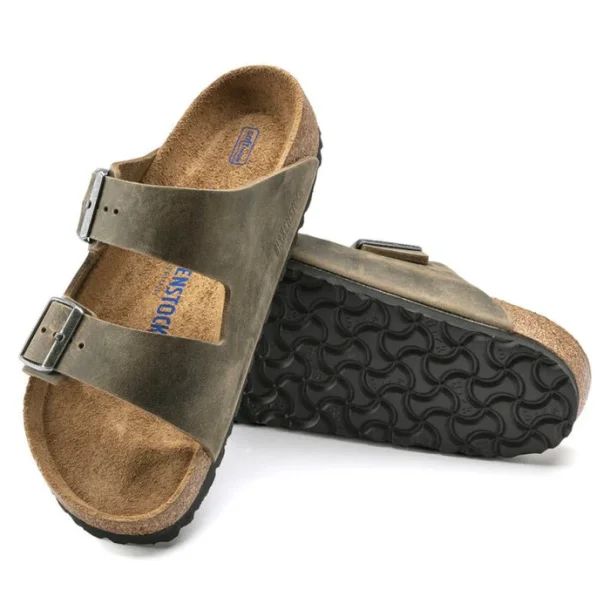Birkenstock Arizona BS - Faded Khaki (bred model)