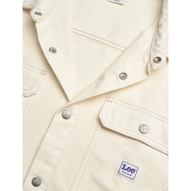 Lee Workwear Overshirt - Ecru 