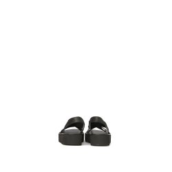 Lofina sandal med elastik-rem - sort 9520-40