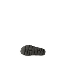 Lofina sandal med elastik-rem - sort 9520-40