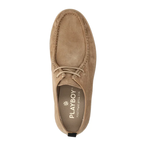 Playboy Alain sko - sand suede 