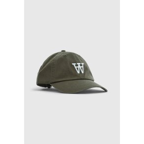 WOOD WOOD Eli AA cap - dusty green 10250811-7083