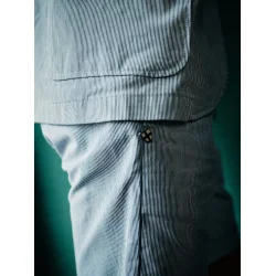 Blue de Gnes Elsk Riga Shorts - blue stripe 