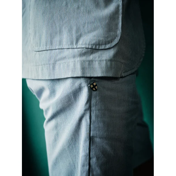 Blue de Gnes Elsk Riga Shorts - blue stripe 