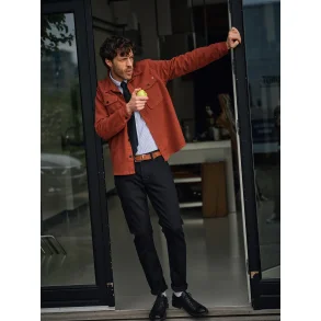 Blue de Gnes Nagano overshirt - Henna