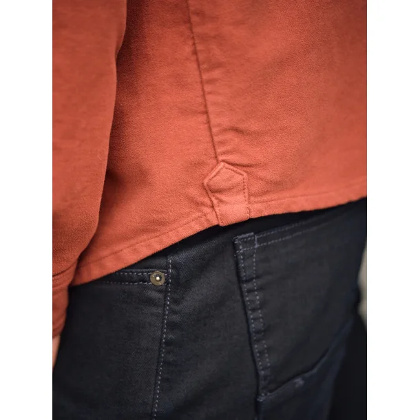 Blue de Gnes Nagano overshirt - Henna