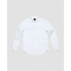 Blue de Gnes Sandro Oxford shirt - hvid