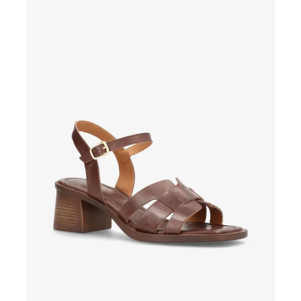 Shoedesign Copenhagen sandal m. h�l Rhona - brun 