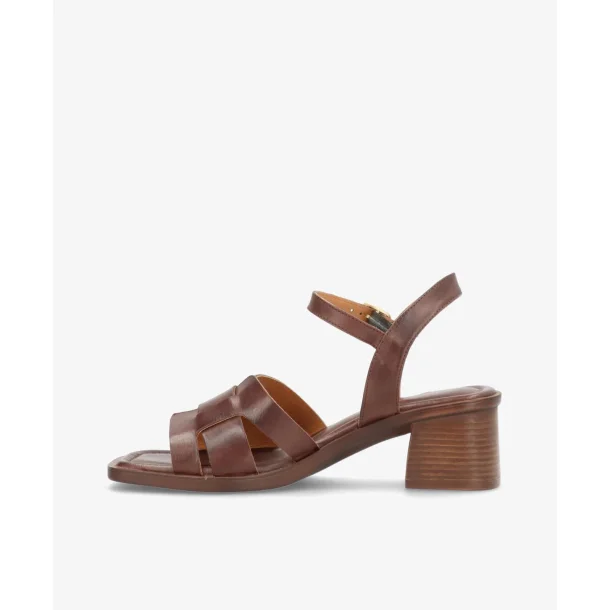 Shoedesign Copenhagen sandal m. h�l Rhona - brun 