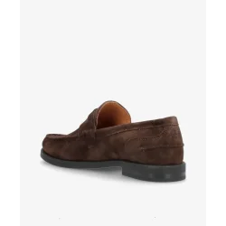 Shoedesign Copenhagen Solvej S ruskind loafer - brun 